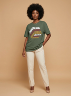 Dope Black Queen: Black History Graphic T-Shirt - RootednLoud