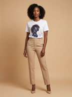 Bloom After The Twist Out: Natural Hair Galaxy Graphic T-Shirt - RootednLoud