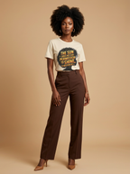The Sun Does Not Ask Permission To Shine T-Shirt: Radiant Afro Graphic T-Shirt - RootednLoud