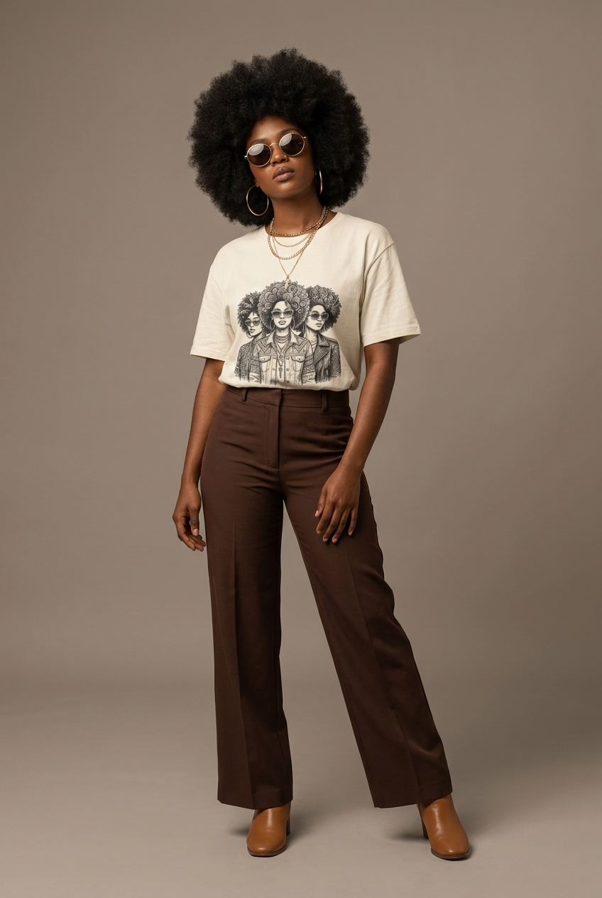 Tribal Soul: Black Girl Magic Squad Graphic T-Shirt - RootednLoud