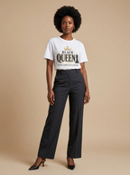 Black Queen The Most Powerful Piece: Chess Empowerment Graphic T-Shirt - RootednLoud