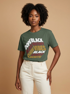 Dope Black Queen: Black History Graphic T-Shirt - RootednLoud
