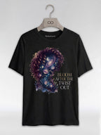 Bloom After The Twist Out: Natural Hair Galaxy Graphic T-Shirt - RootednLoud