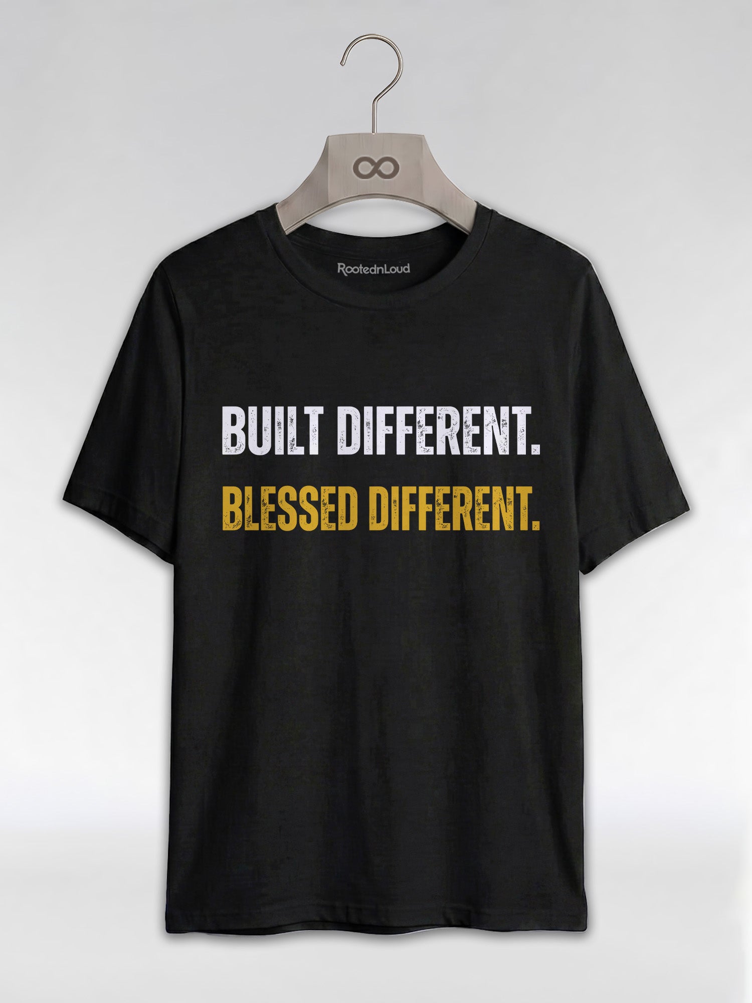 Built Different Blessed Different: Black Excellence Graphic T-Shirt - RootednLoud