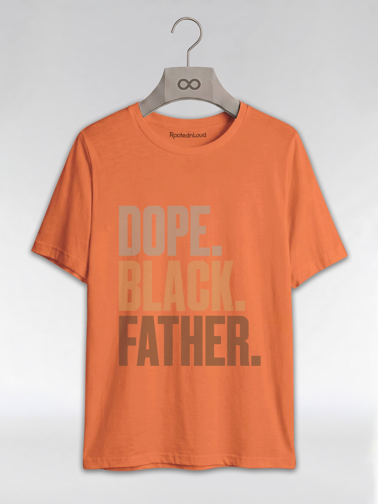 Dope Black Father Graphic T-Shirt - RootednLoud