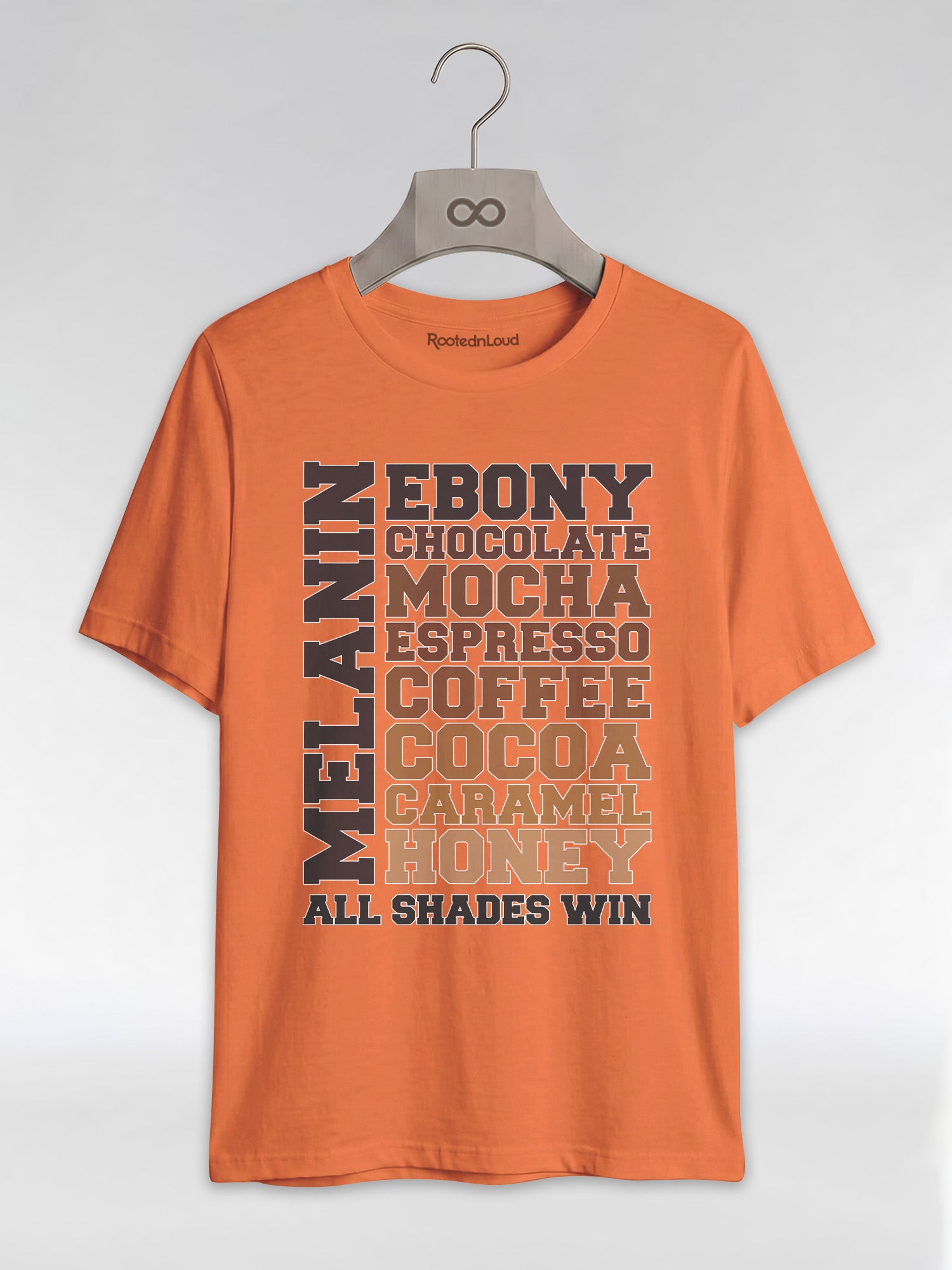 Melanin All Shades Win - Black Queen Graphic T-Shirt - RootednLoud