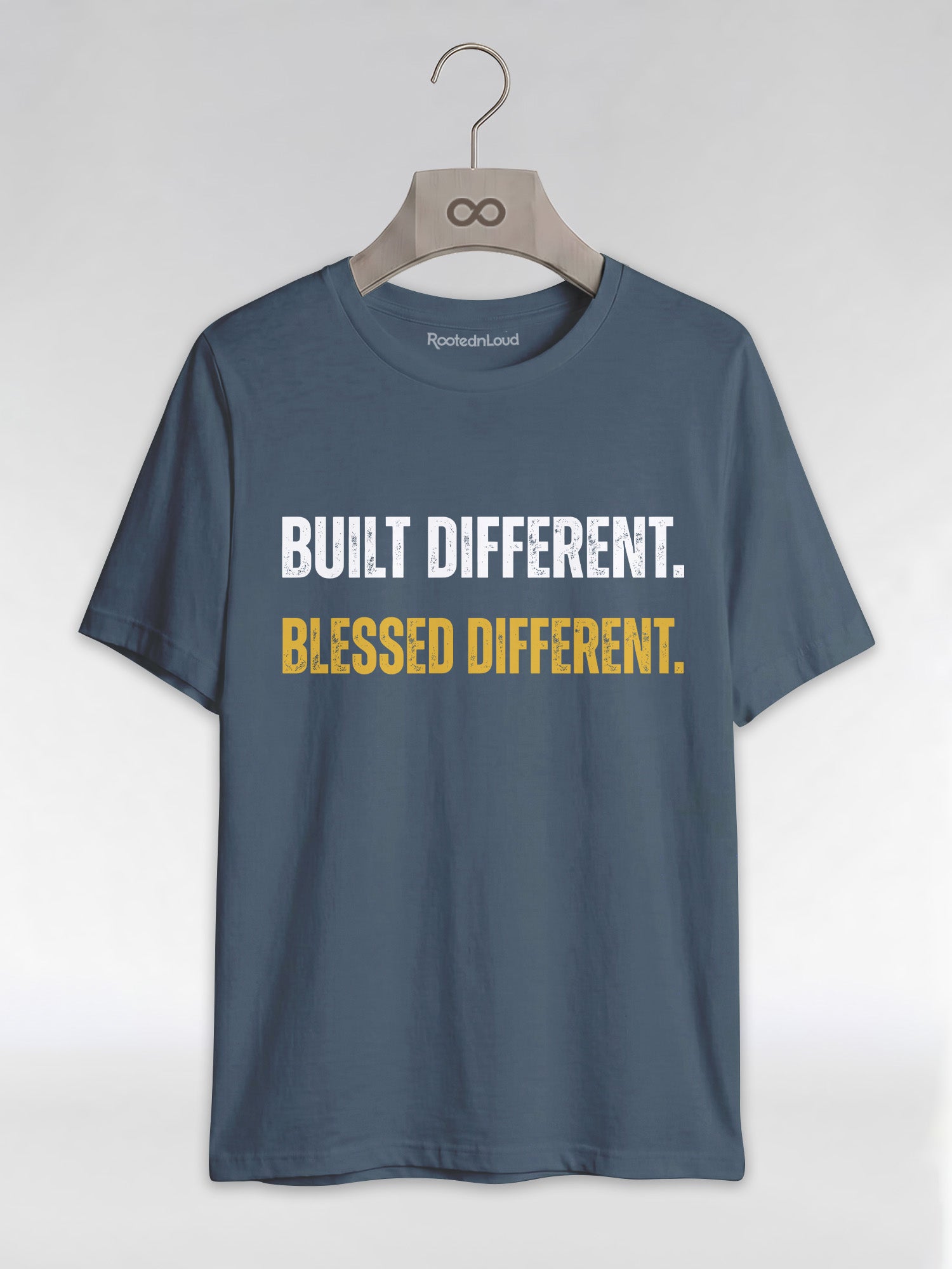 Built Different Blessed Different: Black Excellence Graphic T-Shirt - RootednLoud