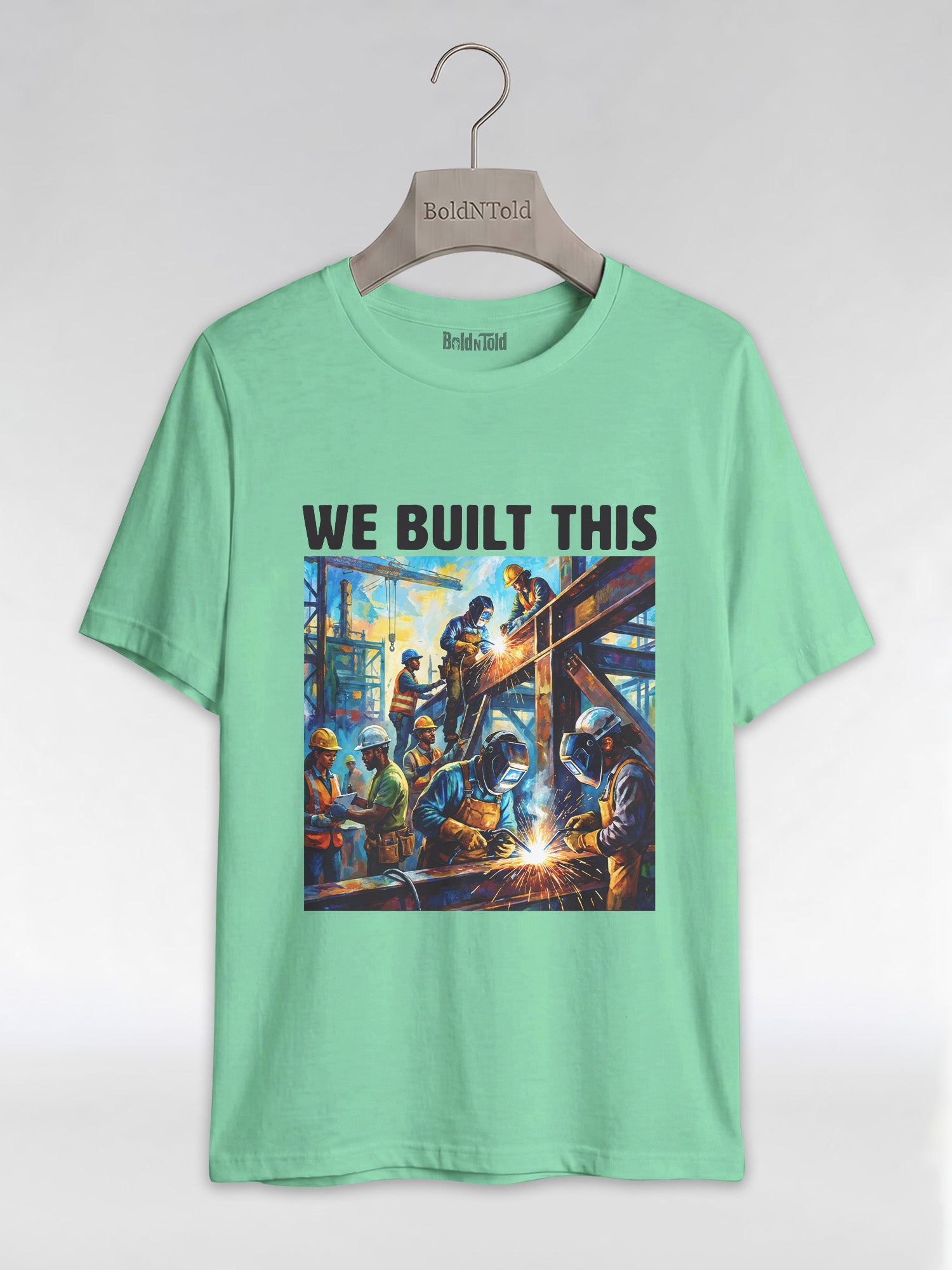 We Built This: The Legacy of Labor Graphic T-Shirt - RootednLoud