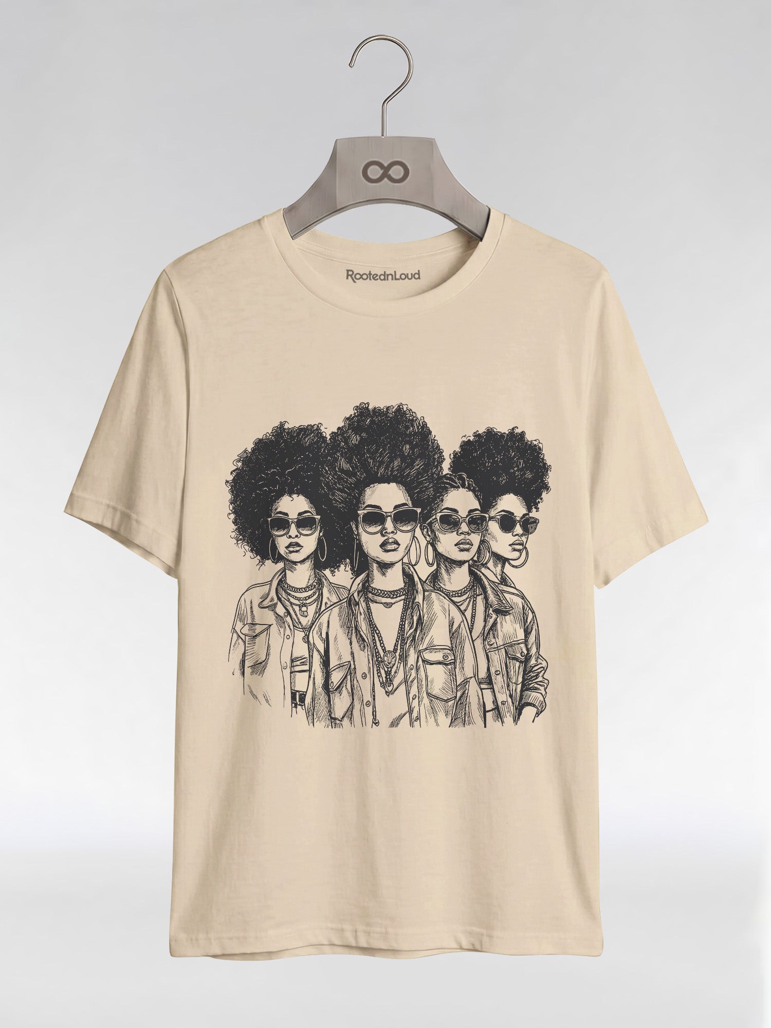 Black Girl Magic: The Ultimate Squad Goals Graphic T-Shirt - RootednLoud