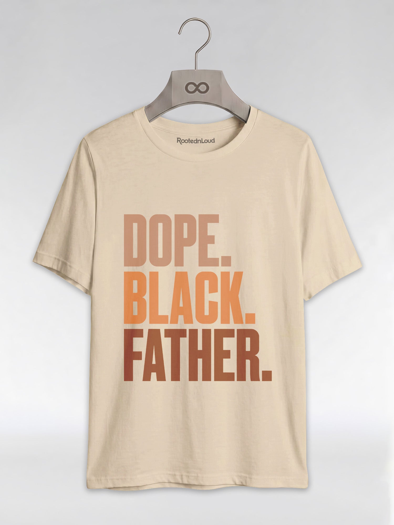Dope Black Father Graphic T-Shirt - RootednLoud