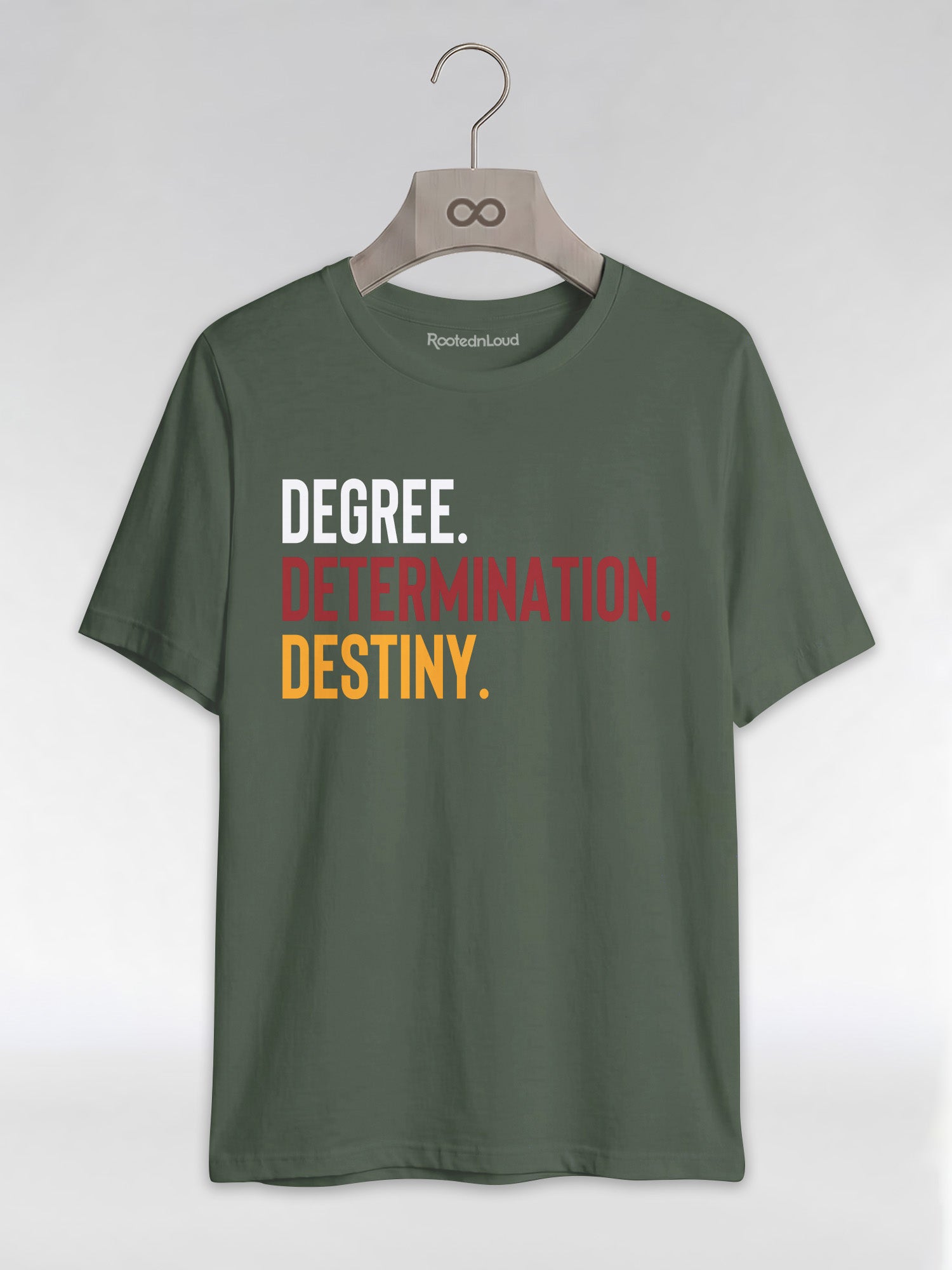 Degree Determination Destiny: Black Excellence Graduation Graphic T-Shirt - RootednLoud