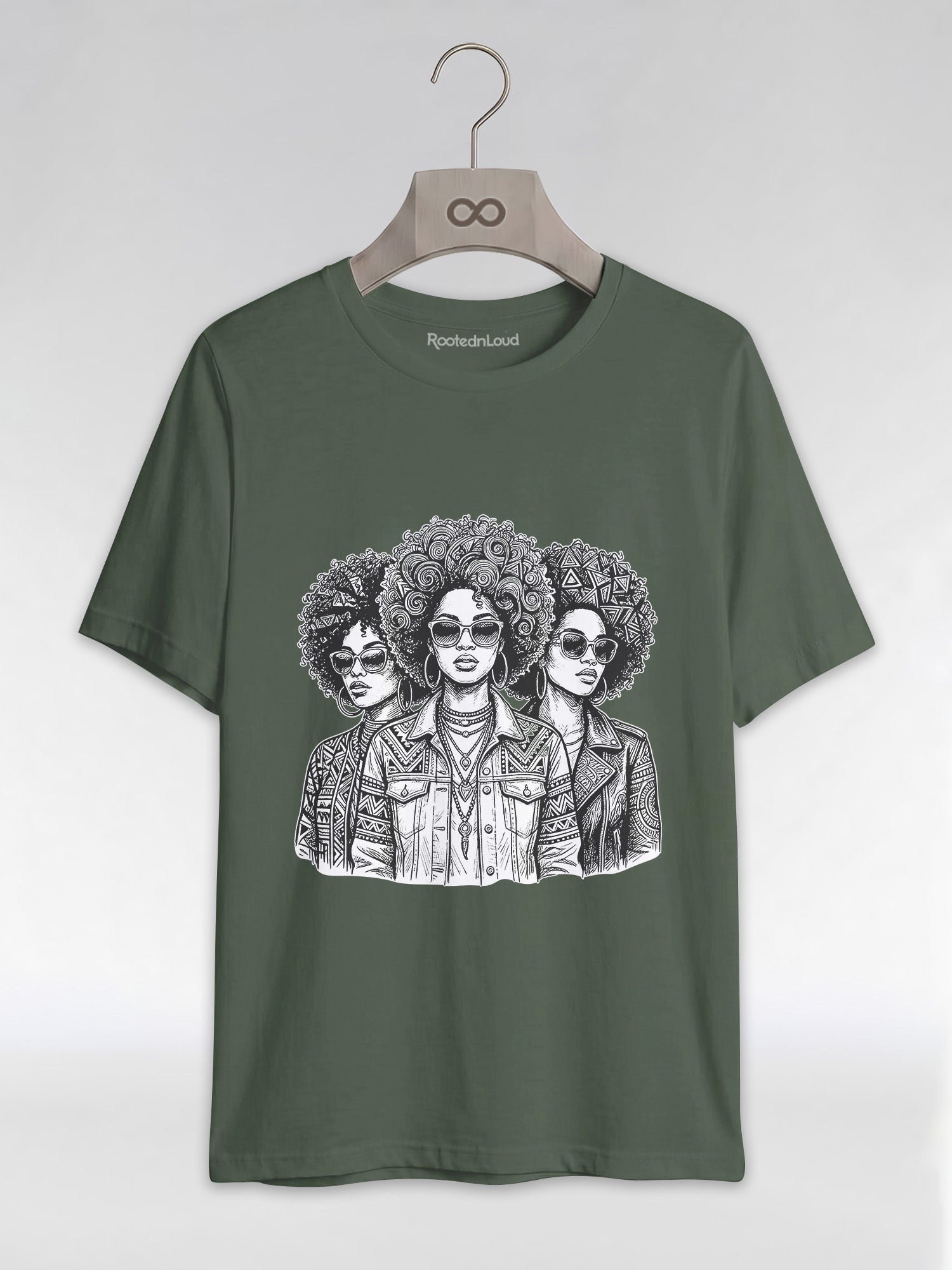 Tribal Soul: Black Girl Magic Squad Graphic T-Shirt - RootednLoud
