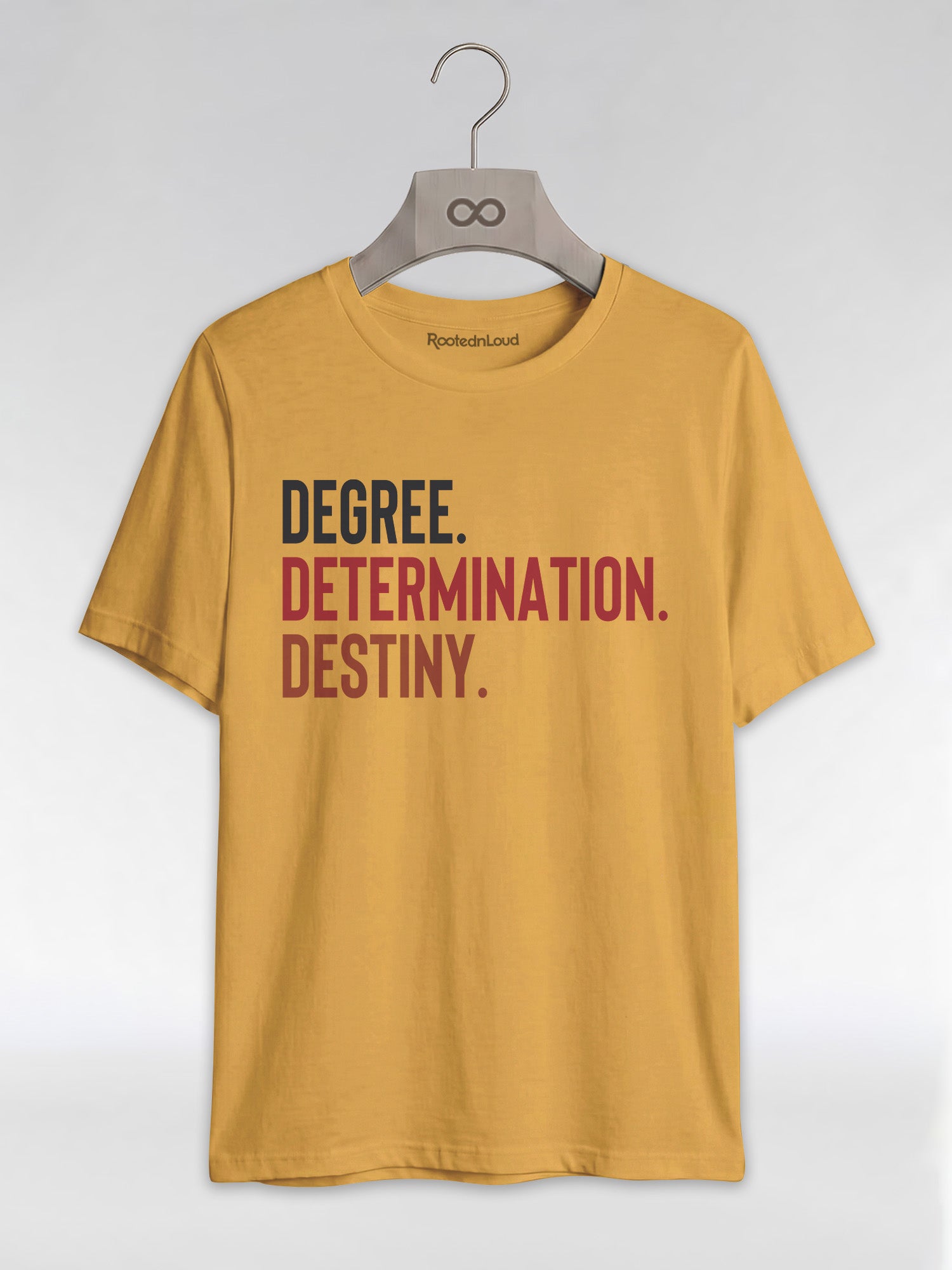 Degree Determination Destiny: Black Excellence Graduation Graphic T-Shirt - RootednLoud