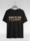 Melanin Is Not A Trend It's A Legacy: Black Pride Empowerment Graphic T-Shirt - RootednLoud
