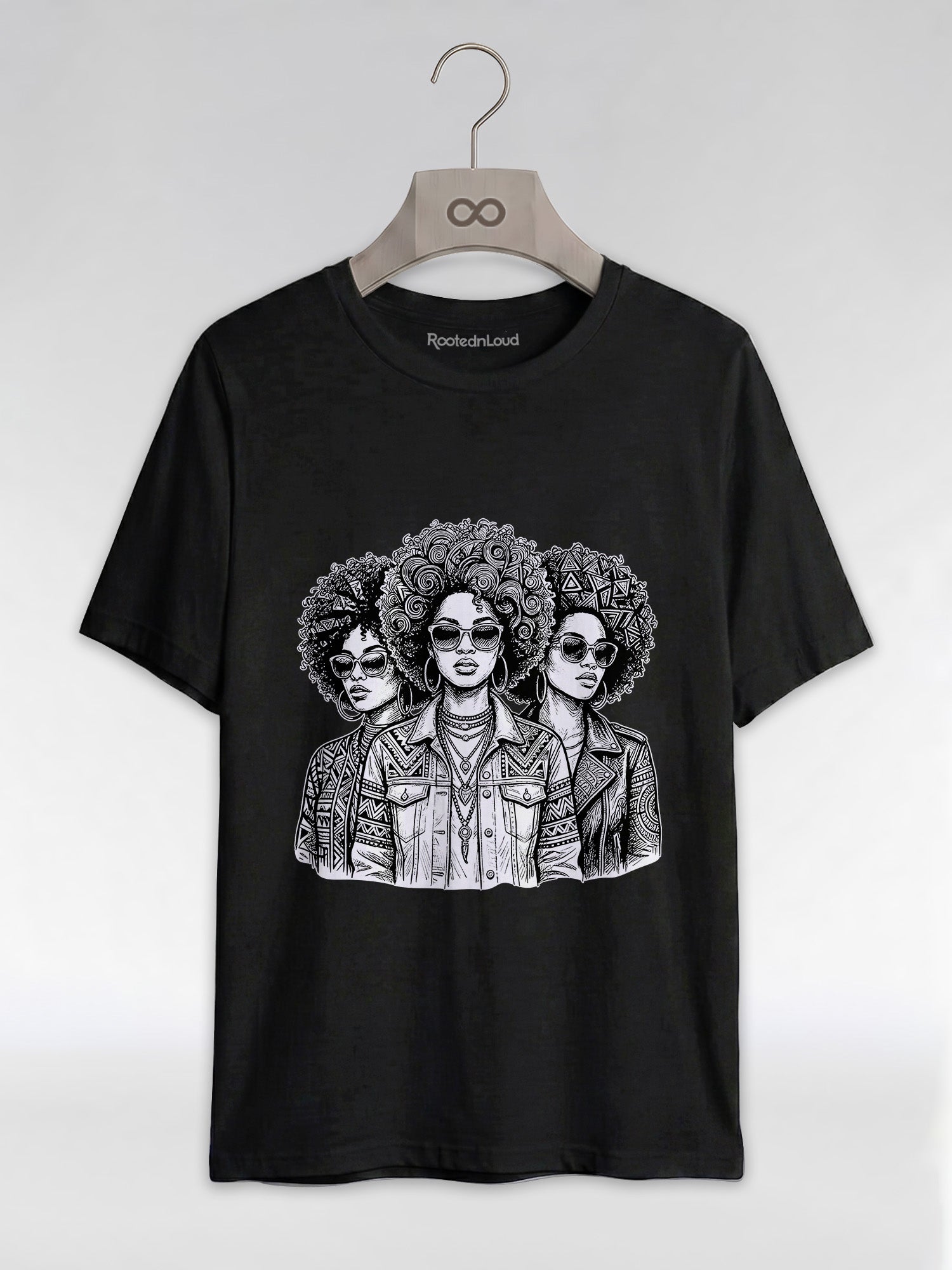 Tribal Soul: Black Girl Magic Squad Graphic T-Shirt - RootednLoud
